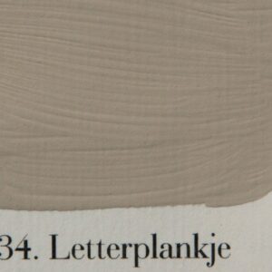 Matte muurverf Letterplankje van L’Authentique