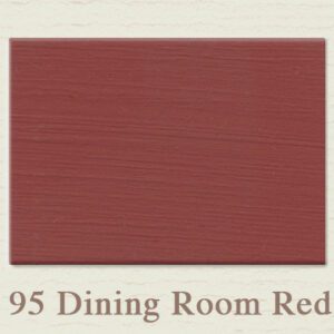 95 Dining Room Red Painting the Past verf